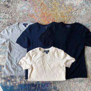Lands’ End 100% Cashmere s/s Sweaters